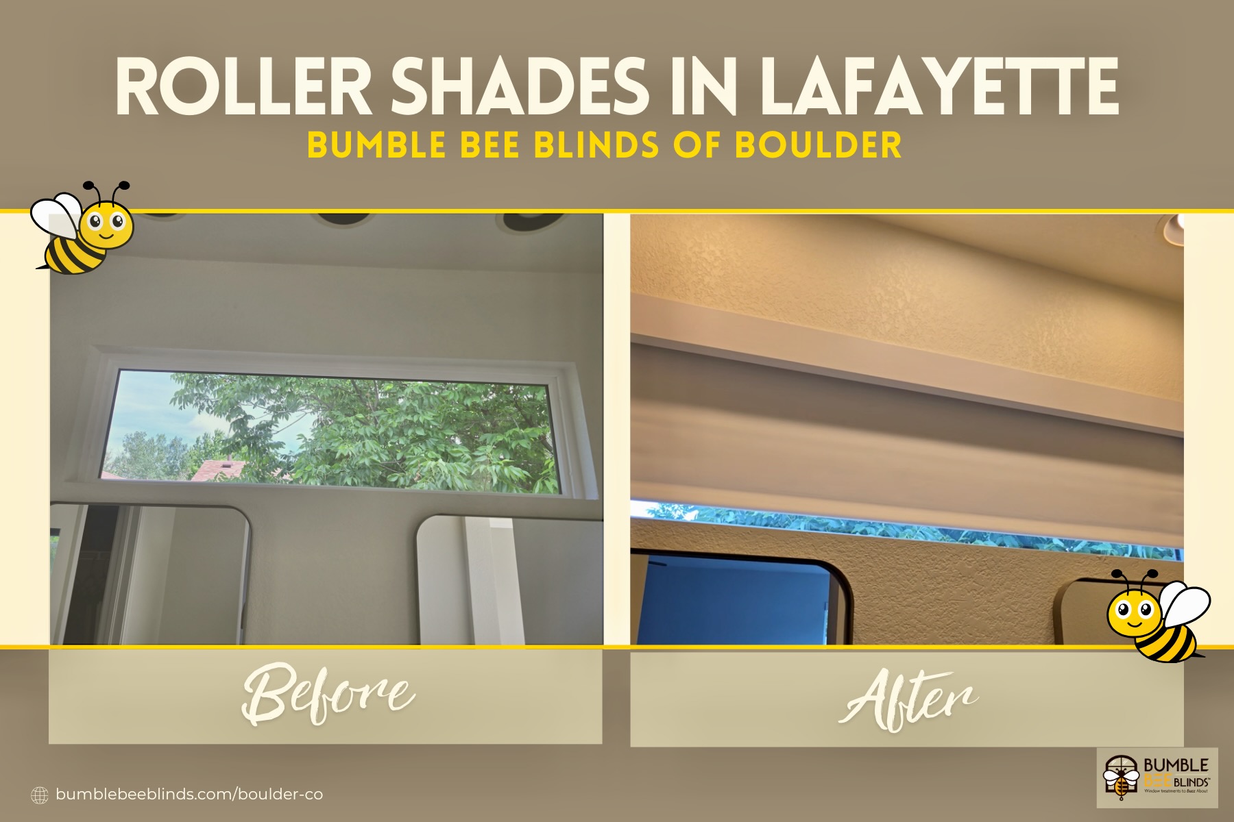 Custom Roller Shades In Lafayette CO